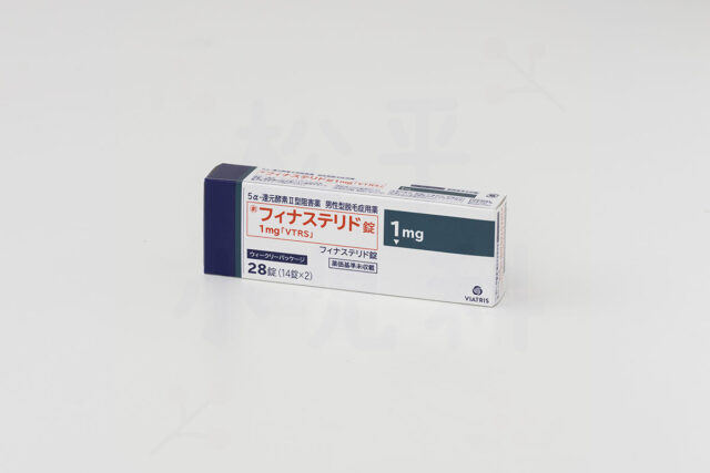フィナステリド錠1mg・28錠(14錠×2)の外箱