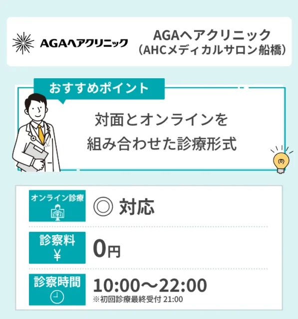 AGAヘアクリニック 船橋メディカルサロン