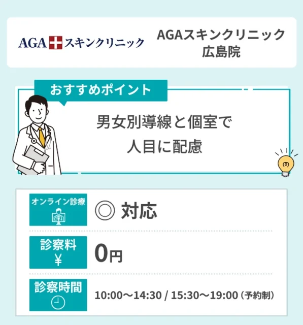 AGAスキンクリニック 広島院