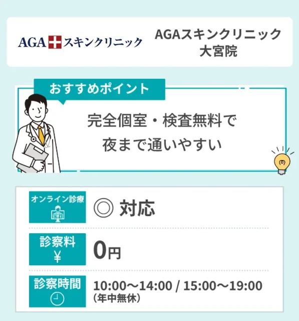 AGAスキンクリニック大宮院