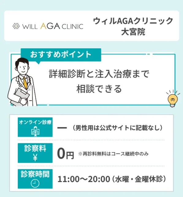 ウィルAGAクリニック大宮院